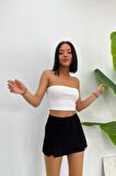 Kaşkorse Fitilli Crop Straplez