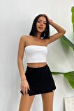 Kaşkorse Fitilli Crop Straplez