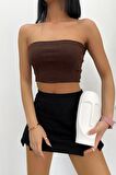 Kaşkorse Fitilli Crop Straplez