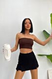 Kaşkorse Fitilli Crop Straplez