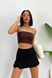Kaşkorse Fitilli Crop Straplez