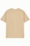 Ünisex HANCLO Baskılı Avrupa Kalıp/Oversize Fit Kesim Bisiklet Yaka Kısa Kollu T-Shirt
