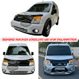 Ford Transit Connect 2002-2013 Uyumlu Üniversal Mercekli Angel Sis Farı Metal Su Geçirmez 76 mm Beyaz Halkalı Gündüz Farı Angel Eyes 2 Adet