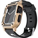 Gpack Apple Watch 7 45mm Kordon Saat Etrafı Full Korumalı Defens Armor