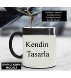 Kendin Tasarla Sihirli Kupa Bardak