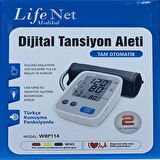 Life Net WBP114 Dijital Koldan Ölçer Konuşan Tansiyon Aleti