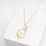 925 Ayar Gümüş Kimya Beger Glass Kolye Özel Seri