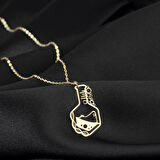 925 Ayar Gümüş Kimya Beger Glass Kolye Özel Seri