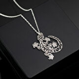 925 Ayar Gümüş  Kertenkele Kolye Özel Tasarım