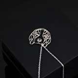 925 Ayar Gümüş Yaşlı Golden Köpek Kolye Özel Tasarım