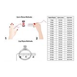 925 Ayar Gümüş Konum Yazılı Alyans Yüzük Kişiye Özel Seri