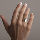 925 Ayar Gümüş Takım Yıldızı Motifli Zarif Yüzük Kişiye Özel Tasarım