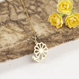 925 Ayar Gümüş Papatya Kolye Özel Tasarım