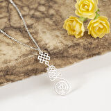 925 Ayar Gümüş  El Yazısı Kolye Özel Tasarım