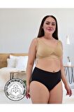 Kadın Büyük Beden Külot Full Brief (5XL, 6XL, 7XL) 5 Farklı Renk 1 Pakette