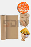 Ultra Mega Boy Kraft Kağıt 30cm x 200 Metre Rulo: Ambalaj, Çeyiz Paketleme, Hediye Kağıdı