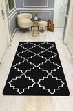 Modern Desenli Dijital Baskı Kaymaz Taban Halı H0190
