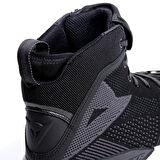 Dainese Metractive Air Black White Tekstil Ayakakabı SİYAH