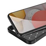 Gpack Samsung Galaxy S23 FE Kılıf Negro Karbon Kamera Korumalı Silikon Lüx