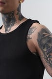 Erkek Tank Top Atlet Siyah