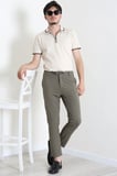Modi Green Dokuma Beli Lastikli Erkek Jogger Pantolon Koyuhaki - 42515.2091.