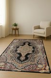 Klasik Desenli Dijital Baskı Kaymaz Taban Halı H0980