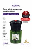 Auhma AF-07 Araç İçi Hava Nemlendirici & Koku Makinesi Blue Ocean Esansı – 120ml Aromaterapi Difüzör Araç Kokusu