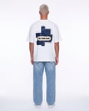 Erkek FFB Patch Oversize T-Shirt Ekru