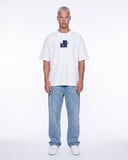 Erkek FFB Patch Oversize T-Shirt Ekru