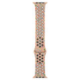 Gpack Apple Watch 4 5 40mm Kordon Delikli Çift Renk 2023 Seri Silikon