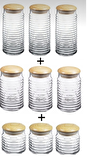 Paşabahçe Vakumlu 1.5 lt - 1230 ml - 660 ml Cam Kavanoz Seti 9'lu