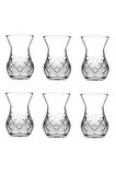 Paşabahçe timeless kesme kristal çay bardağı - 6 lı çay bardak 42881
