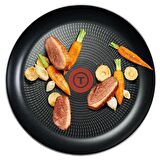 Emr tefal cook right 20 cm kırmızı teflon tava