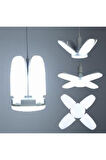 fugo 4+1 led ampul 27w pervane led ampül beyazx (2 adet)