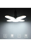 fugo 4+1 led ampul 27w pervane led ampül beyazx (2 adet)