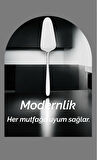 Nehir sultan servis spatula kürek - servis küreği 25,9 cm.