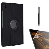 Gpack Samsung Galaxy Tab A9 Plus x210 Kılıf Kapaklı Standlı 360 Dönebilen Koruma dn11NanoKalem