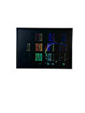 Dekoratif Soyut Tablo 50 x 70 cm CAN105 - Ev - Otel - Ofis - Hastahane - Kafe - Restourant Dekorasyonu
