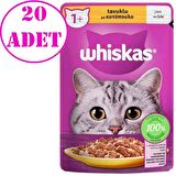 Whiskas Tavuklu Kedi Konserve Maması 85 Gr 20 AD