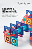 Magnetic DIY Mıknatıslı manyetik yapı blokları 78 Parça Marble run Stem oyuncak seti