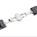 Gpack Apple Watch SE 2 2023 44mm Kordon Parlak Seramik Kaplama Yatay Görünüm Yandan Çıtçıt ZR