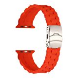 Gpack Apple Watch SE 2 2023 40mm Kordon Mat Silikon Ayarlanabilir KRD 72