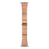 Gpack Apple Watch SE 2 2023 40mm Kordon Alüminyum Alaşım Çizgi Desenli Krd79