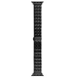 Gpack Apple Watch SE 2 2023 40mm Kordon Metal Zigzag Fit Tasarım Desenli KRD86