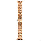Gpack Apple Watch SE 2 2023 40mm Kordon Metal Zigzag Fit Tasarım Desenli KRD86