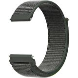Gpack Garmin Venu 3 Kordon CırtCırt Kumaş Ayarlanabilir