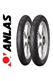 Honda Cb 125E - CB 125F Anlas Irc Ön Arka Lastik Takımı Ön 2/75/18 _ Arka 90/90/18 - Arasmoto