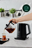 Homend Royaltea Cooltouch 1795H Dokunmatik Çift Duvarlı Paslanmaz Çelik Konuşan Çay Makinesi