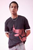 DeFactoFit NBA Chicago Bulls Oversize Geniş Kalıp Bisiklet Yaka Kısa Kollu Tişört B3889AX24SPBK34