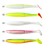 Mutant 3536 Nikko Soft 11.5cm Levrek Silikonu 5'li Paket Suni Yem 02